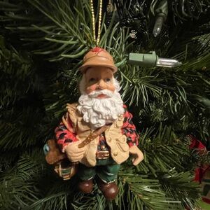 Santa Claus Christmas Tree Ornament